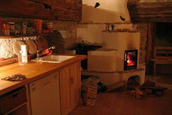 Losenbauerhütte, Tauplitzalm, Küchenzeile