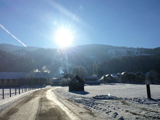 Müllnerhof - Au im Winter