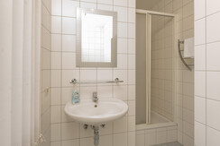 Top 1 Bathroom with shower and washing machine