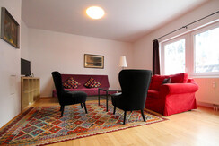 Top 2 living space with dining table