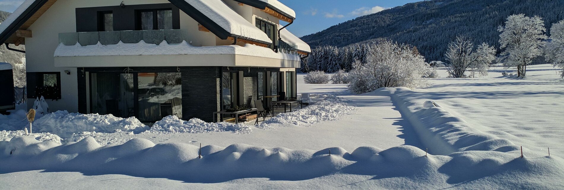 Haus im Winter 1