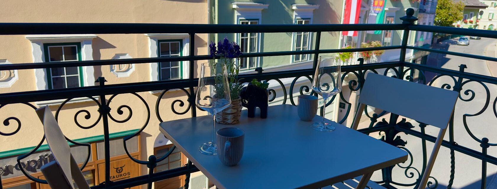 Mittelpunkt Aussee, Bad Aussee, Balkon
