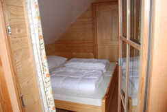 Bedroom at the Moospeter Huts