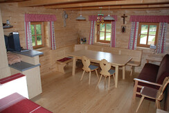 Living Room at the Moospeter Huts