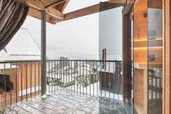 Mountain Lover three_Tauplitz_Sauna, Balkon