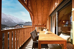 Mountainview Lodge A11_Tauplitz_Balkon