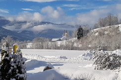 Im Hintergrund der Kreischberg