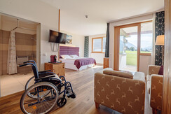 Junior suite Narcissus blossom, wheelchair room