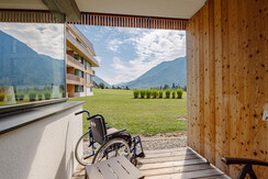 Junior suite wheelchair room, terrace