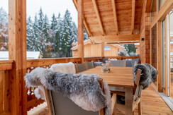 Balcony at Winter time