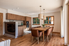 kitchen with miele equipment