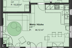 Ground floor CHALET 7