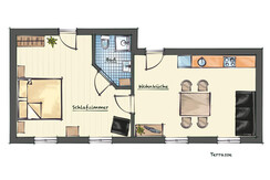 Naturnah Appartement - Appartement Blumenwiese