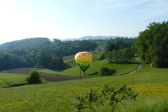 Aussicht vom Balkon Haus Presse beide Wohnungen