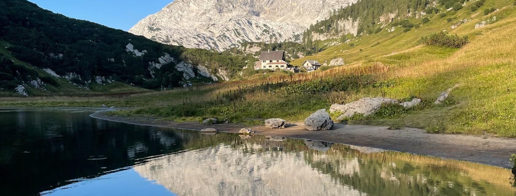 Pühringerhütte, Grundlsee, Hütte mit Elmsee2