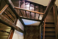 Stiegenaufgang Tower Suite