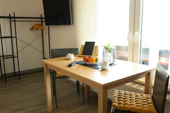 Apartment 5 - Perchaublick, Essbereich