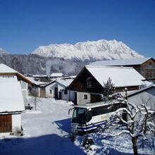 Mauthaus-zu-Stein Blick auf den Moserhof