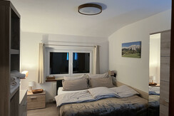 Bedroom with double bed