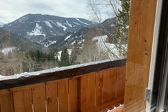 Appartement, Ausblick im Winter