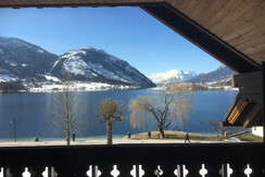 Pension Hofmann, Grundlsee, Balkonblick