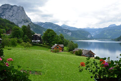 Pension Schraml, Grundlsee, Ausblick nach Gößl
