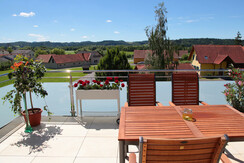 Balcony "village view"