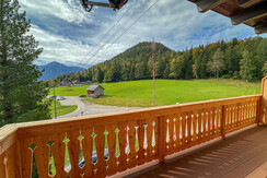 Pension Trisselwand, Grundlsee, Balkon Aussicht