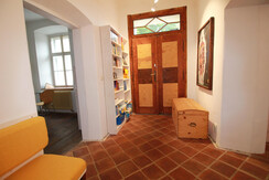 Pilgerherberge FeWo groß Eingang Gaderobe