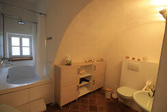 Pilgerherberge FeWo groß Bad mit Badewanne