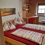 Photo of Double room, shower and bath, toilet, facing the mountains