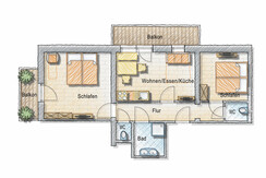 Grundriss App. Krahbergzinken