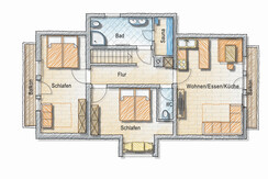 Grundriss App. Fastenberg