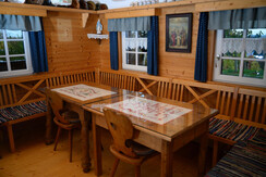 Gemütliche Sitzecke im Weingartenhaus Pichler