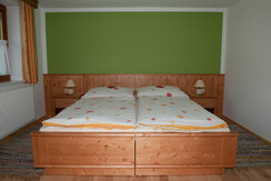 Ferienwohnung "Planspitze"  Schlafzimmer