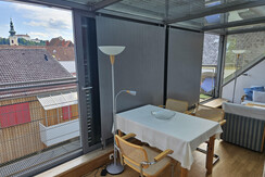 Wohnung 2. Stock Wohnküche mit Ausblick