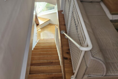 Aufgang zum Schlafraum