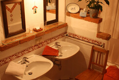 Winzerzimmer Bauernhaus Badezimmer