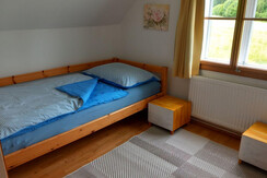 Refugium Freiraum, Grundlsee, Schlafzimmer