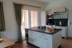 Teichwohnung Wohnküche