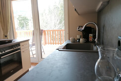 Teichwohnung Küche