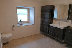 Wiesenwohnung Badezimmer