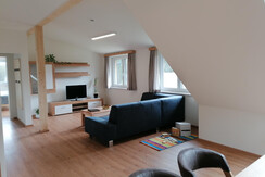 Wipfelwohnung, Wohnzimmer