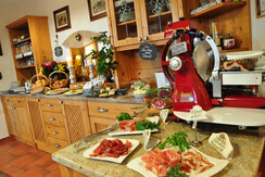 Frühstücksbuffet in der Gmiatlichen Stubm