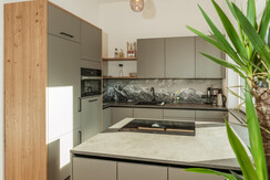 Top ausgestattet Wohnküche