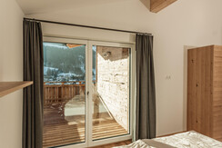 Balkon Zugang vom Schlafzimmer