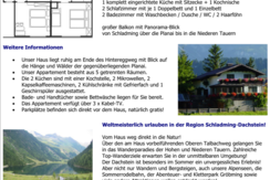 Plan Apartment 4-5 Personen