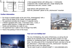 Floor plan 4-5 person apartment.