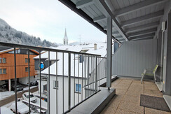 Balcony in the city