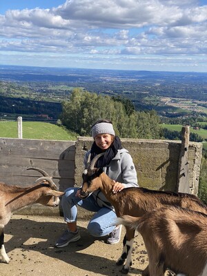Schnuggi und Schoko mit Alexandra